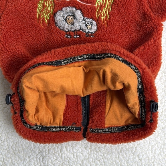 Los Duendes Del Bosque Kids Sherpa Fleece Jacket - Picture 11 of 14
